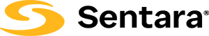 Sentara logo - black